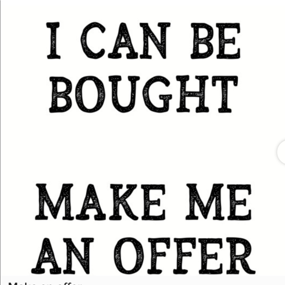 Make any reasonable offer!! Happy Poshing! 😊